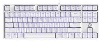 Механическая клавиатура EK75 Full white,Gasket Mount (DU-EK87-WH)