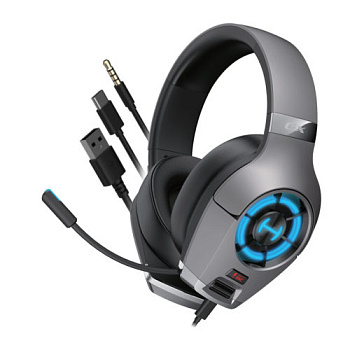 Гарнитура Edifier GX, 2m, RGB, Black-Grey (GX/BLACK-GREY)