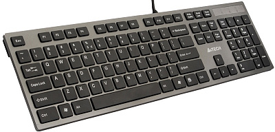 Клавиатура A4tech KV-300H USB, Grey/ Black, 2 порта USB 2.0 (KV-300H)
