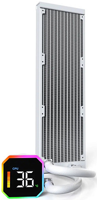 Водяное охлаждение для CPU Montech HyperFlow Digital 360, White (HyperFlow Digital 360 (W))