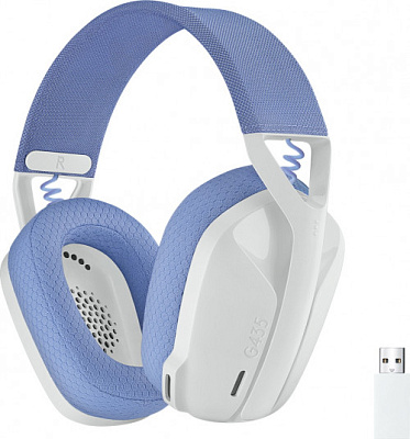 Гарнитура беспроводная игровая Logitech G435 BT/USB/White (981-001074)