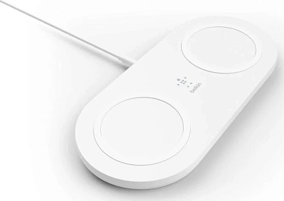Беспроводное зарядное устройство Belkin BOOST CHARGE 15В (WIZ008VFWH), белый