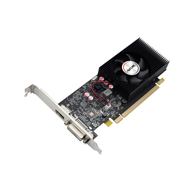 Видеокарта AFOX GT1030 4GB D4 LP Single Fan (AF1030-4096D4L2)