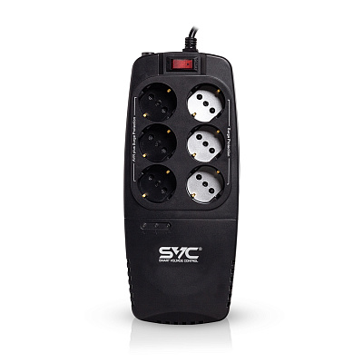 Стабилизатор SVC AVR-1200-U, Мощность: 1200ВА / 600Вт (AVR-1200-U)