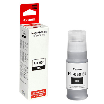 Картридж струйный Canon PFI-050 BK черный для Canon imagePROGRAF TM-20/TM-20M (5698C001)