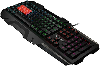 Клавиатура A4Tech Bloody B3590R, Black-Grey, Multimedia, Gaming USB (B3590R (BLACK+GREY))