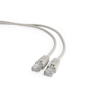 Патч-корд UTP Cablexpert PP12-10M кат.5e, 10м, литой, многожильный (серый) (PP12-10M) Патч-корд UTP Cablexpert PP12-10M кат.5e, 10м, литой, многожильный (серый) (PP12-10M)