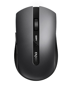 Компьютерная мышь   беспроводная RAPOO 7200M, BLACK/Grey (18041)