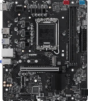 Материнская плата MSI PRO H610M-S DDR4 II (PRO H610M-S DDR4 II)