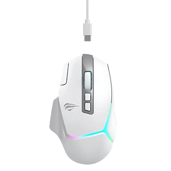 Компьютерная мышь Havit MS967WB, white+gray (2.0301600581015E+15)