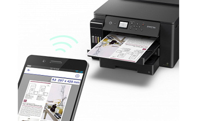  Принтер струйный цветной Epson L11160, А3+ (C11CJ04404)