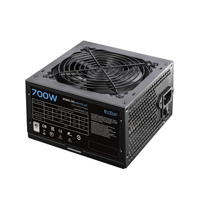 Блок питания PCCooler HW700-NP, 700W, Non Modular, 80+, Fan 120mm, HW700-NP (HW700-NP)