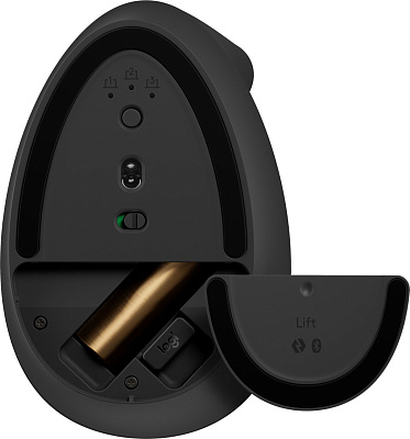 Мышь беспроводная Logitech Lift, графит (910-006473)