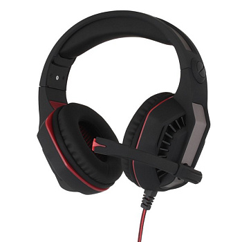 Гарнитура SVEN AP-U990MV, 2.2m, Black-Red (AP-U990MV)