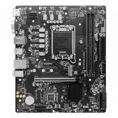 Материнская плата MSI PRO B760M-E DDR4 LGA1700 mATX (PRO B760M-E DDR4)