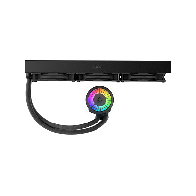Водяное охлаждение ARCTIC Liquid Freezer III Pro 420 A-RGB, Black (ACFRE00185A)