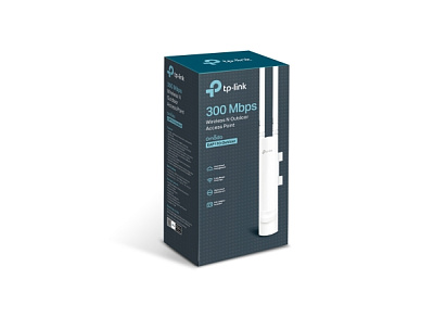 Точка доступа TP-Link EAP110-Outdoor (EAP110-OUTDOOR(EU) V3.0/EAP110-OUTDOOR(EU) V4.0)