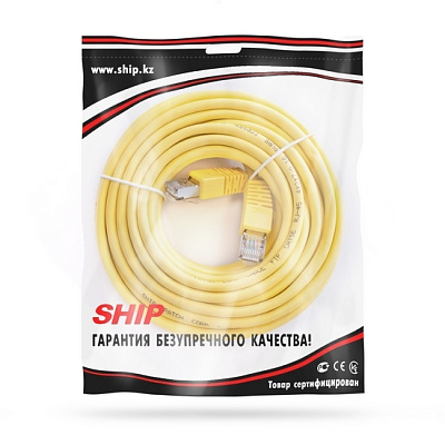 Патч Корд SHIP Cat.5e FTP RJ-45 7.5 м S4025YL0750-P (S4025YL0750-P)