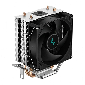 Кулер DeepCool AG200, S115X/1200/1700/AM4, 100W, 9.2cm, 4pin, Al+Cu, 500-3050rpm, 36.75CFM, 30.5dB (R-AG200-BKNNMN-G/S1700)