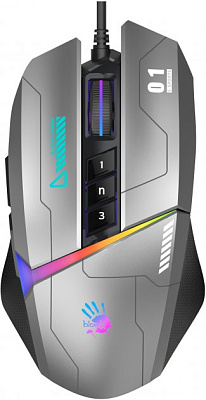 Компьютерная мышь игровая Bloody W60-Max Gun Grey (W60-Max Gun Grey)