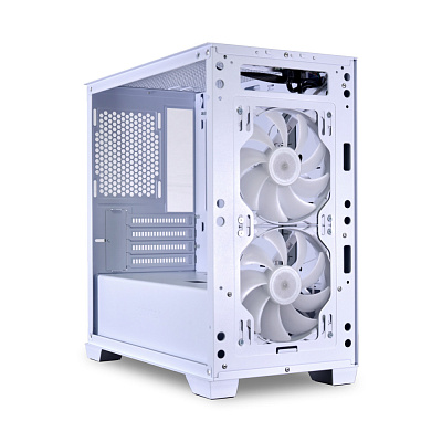 Корпус Lian Li Lancool 205M Mesh m-ATX/mITX Micro G99.OE744MS.10 Snow (G99.OE744MS.10)