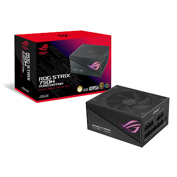 Блок питания Asus ROG Strix PCIE5 750W Gold Aura Edition (90YE00P3-B0NA00)