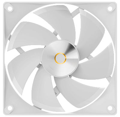 Вентилятор для корпуса Ocypus Delta F12 WH, Белый (Delta-F12-WH1NM00X-GL)