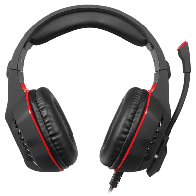 Гарнитура SVEN AP-U990MV, 2.2m, Black-Red (AP-U990MV)