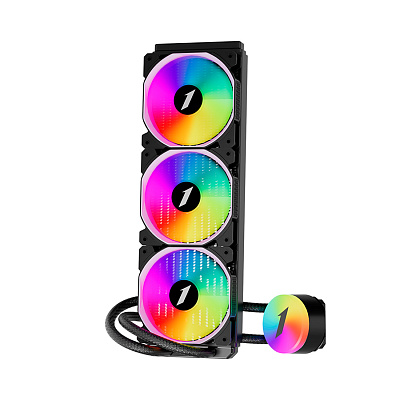 Кулер с водяным охлаждением 1STPLAYER TS2 360 BLACK (TS2 360 BLACK)