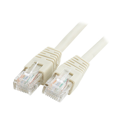 Патч-корд UTP Cablexpert PP6U-5M кат.6, 5м, литой, многожильный (серый) (PP6U-5M)