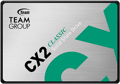 Твердотельный накопитель  512GB SSD TeamGroup CX2  2.5” SATA3 T253X6512G0C101 (T253X6512G0C101)
