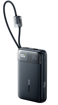 Портативный внешний аккумулятор Baseus EnerFill FC11, 20000mAh - Black (E0027S04)