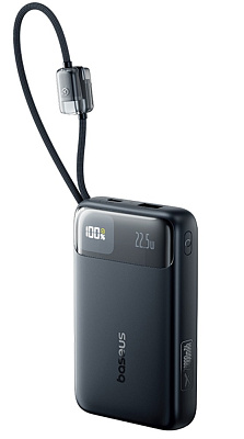 Портативный внешний аккумулятор Baseus EnerFill FC11, 20000mAh - Black (E0027S04)