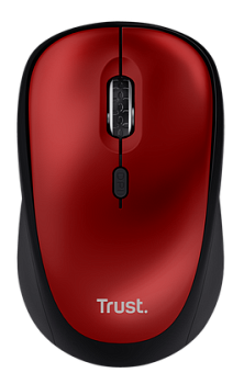 Мышь беспроводная Trust YVI+ красный (24550)