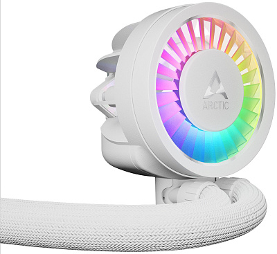 Водяное охлаждение ARCTIC Liquid Freezer III Pro 420 A-RGB - White (ACFRE00189A)