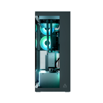 Компьютерный корпус Arctic Xtender VG, Black, Clear Glass (ACPCC00024A)