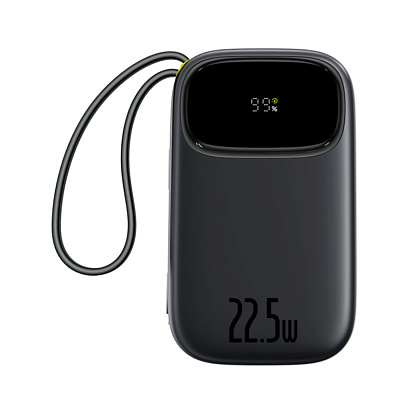 Портативный внешний аккумулятор Baseus EnerFill FC31, 10000mAh 22.5W - Black(P10082106123-00)