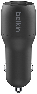 Зарядное устройство Belkin Car Charger 24W черный (CCB001btBK)