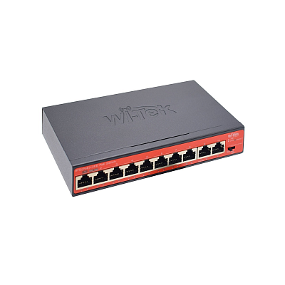Коммутатор неуправляемый Wi-Tek WI-PS210 v4  (WI-PS210 v4)