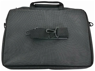 Сумка для ноутбука 15.6" Continent CC-201GA, Black-Grey, полиэстер (CC-201 GA)