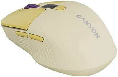 Мышь CANYON MW-26 Wireless Yellow (CNS-CMSW26Y)