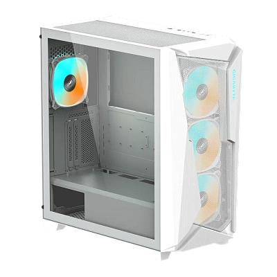 Компьютерный корпус GigaByte C301 GLASS WHITE V2 White (C301GW V2)