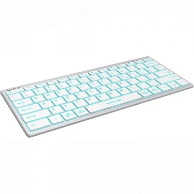 Клавиатура A4tech Fstyler FX61-White-LED  (FX61-White)