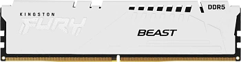 Оперативная память Kingston FURY Beast EXPO DDR5 16GB 5600MT/s, White (KF556C36BWE-16)