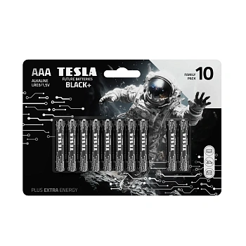Батарейки TESLA BATTERIES BLACK+ AAA 10 PCS (BLACK+ AAA 10 PCS)