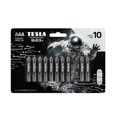 Батарейки TESLA BATTERIES BLACK+ AAA 10 PCS (BLACK+ AAA 10 PCS)