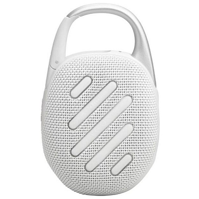 Беспроводная колонка JBL Clip5, White (JBLCLIP5WHT)