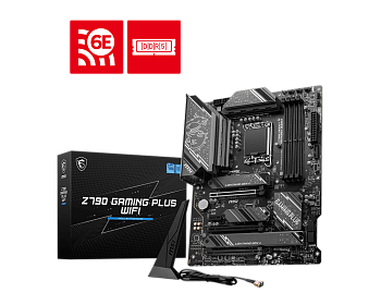 Материнская плата MSI Z790 GAMING PLUS WIFI, LGA1700, 4xDDR5, ATX (Z790 GAMING PLUS WIFI)