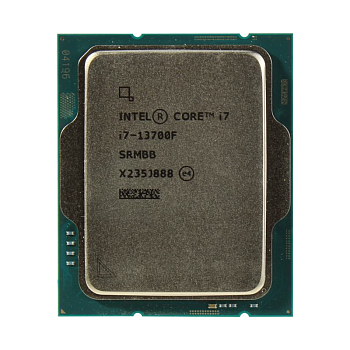 Intel Core i7 13700F, S1700/24 cores/Raptor Lake/2.1GHz L3/10nm/OEM (SRMBB-OEM)