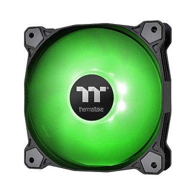 Кулер для компьютерного корпуса Thermaltake Pure A14 LED Green (Single Fan Pack) (CL-F110-PL14GR-A)